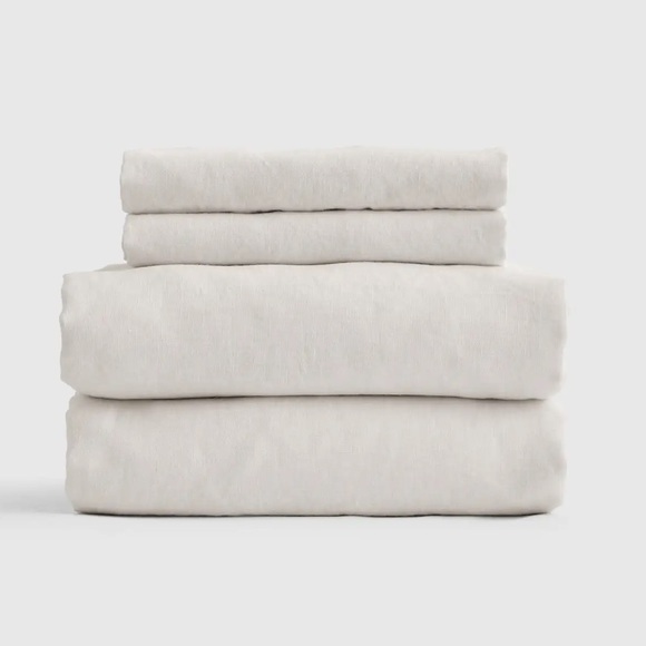 Quince Other - QUINCE European Linen Sheet Set Full Sand 5821